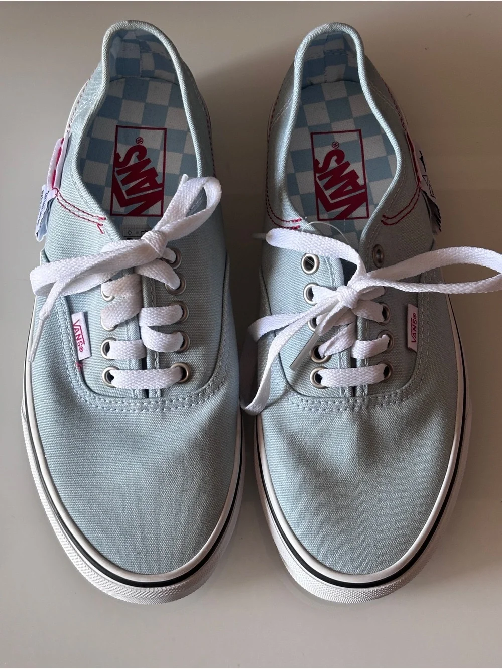 Vans DIY Authentic Sneaker in Light Blue Men’s 6.5/Women’s 8 New Without Box
